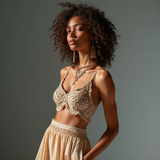 AI photo model fashion example